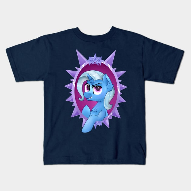 Trixie Lulamoon Kids T-Shirt by Spokenmind93